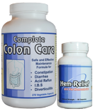 Colon Care Combo for hemorrhoids.