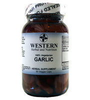 Western Herbal Garlic 500mg Capsules