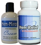 Hem Miracle Cream and Hem Relief